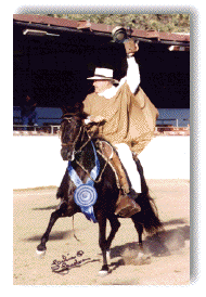 Raul Risso riding Ch of Ch Mare RyR Fanatasia