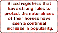 Breed Registries have strong rules